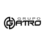 Logo GRUPO GATRO gris 150