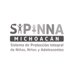 Logo SE-SIPINNA MICHOACÁN gris